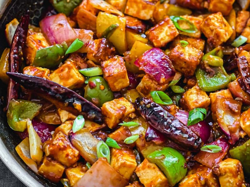 Chilli Paneer Dry