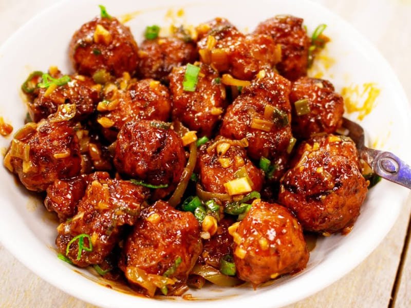 Veg Manchurian Dry